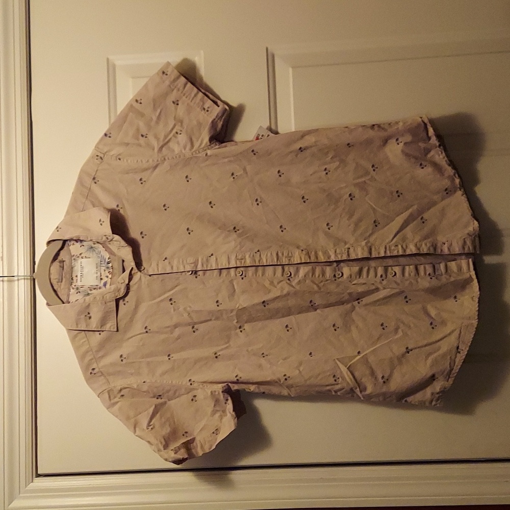 Men's Denim & Flower shirt